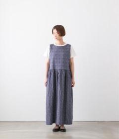 新品タグ ARMEN ボートネックワンピース 小花柄 SMLのサムネイル