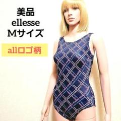 美品 ellesse エレッセ M 競泳水着 練習用水着 ワンピース 349