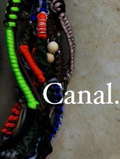 Canal | reflective material🍊 #パラコード #ナップサック