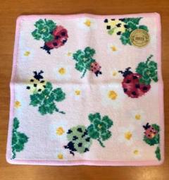 【新品】フェイラー FEILER てんとう虫 ピンク レディバグ ハンカチ