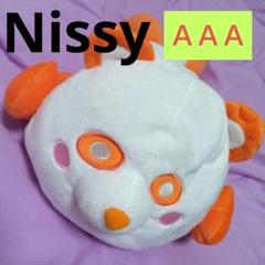 ＡＡＡトリプルえ～パンダ　Nissyカラーティッシュホルダー♡ 白とオレンジ