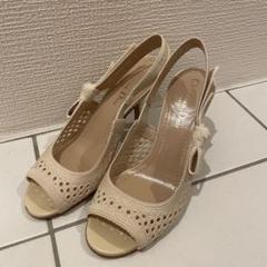 Christian Dior サンダル M01220 36 0 ベージュ Christian Dior サンダル M01220 36 0 ベージュ