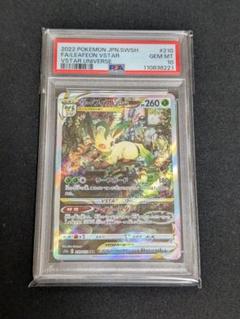 リーフィアVstar SAR PSA10 状態難/PSA10鑑定済〕リーフィアVSTAR【SAR】{210/172}