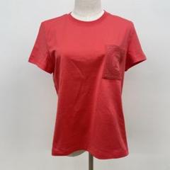 エルメス Tシャツ 赤 ピンク 40 刺繍 ポケット 新品 未使用 服 トップス エルメス Tシャツ 赤 ピンク 40 刺繍 ポケット 新品 未使用 服