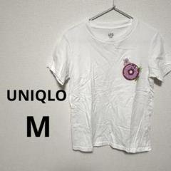 UNIQLO ユニクロ レディース 半袖 Tシャツ 白T ホワイト ピクサー