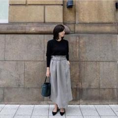 MACHATT マチャット　ツイードフリンジスカート MACHATT マチャットツイードフリンジスカート