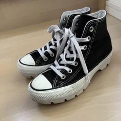 【極美品】CONVERSE Chuck Taylor チャックテイラー 厚底 楽天市場】コンバース 厚底 ハイカット（ブランドチャック