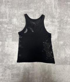 NUMBERNINE 編み込みタンクトップ黒サイズ3 NUMBER (N)INE（ナンバーナイン） 編み込みタンクトップ メンズ