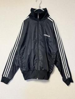 2003年製 Adidas ジャージ ワンピース 黒 白 フロッキープリント 2003年製 Adidas ジャージ ワンピース 黒 白 フロッキープリント