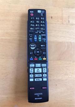 シャープ AQUOS テレビBDリモコン