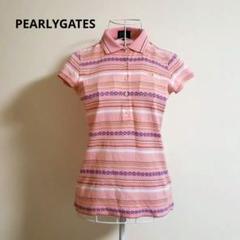 PEARLYGATES　ゴルフ　スカル　ポロシャツ