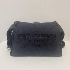 Dolce & Gabbana ショルダーバッグ ダークブルー デニム ドルガバ