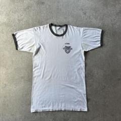 70s80s チャンピオン リンガーtシャツ USA製 42 ブラック