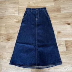 新品VISVIM WMV25SS デニムロングスカート 0 パッチワーク現行品