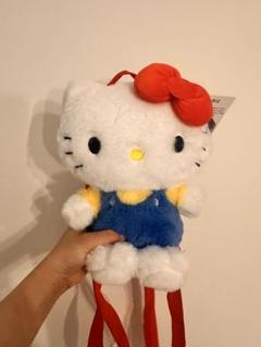 【美品♡激レア】ハローキティ　ぬいぐるみ　キーホルダー　希少　サンリオ　タグ付き サンリオ ハローキティ レトロ レア 希少 キティちゃん 鍵