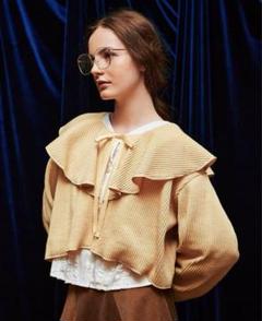 poppy / レースラッフルカーディガン /あさぎーにょ Lace ruffle cardigan – POPPY