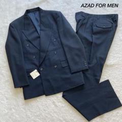 新品未使用】AZAD FOR MEN ダブルブレスト 昭和レトロスーツ 絹