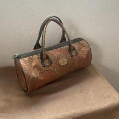 美品【ETRO】ペイズリー柄　ドラムバッグ　ミニボストン 通販激安】 中古・古着通販】ETRO ペイズリー柄ミニボストン