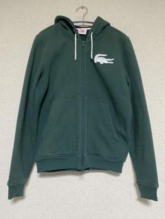 LACOSTE L!VE - 即完売  希少XLサイズ　LACOSTE　LIVE　ラコステ　ライブ　　パーカー 激レア】ラコステ ライブ ジップパーカー M ネイビー ワン