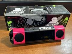 ポータブルプレーヤー Pioneer PORTABLEMUSICSYSTEM STZ-D10Z-R Pioneer STZ-D10Z-R Steez Portable Music System Speaker Bass
