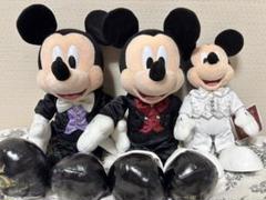 厳選 ディズニー　ビッグバンドビート　ミッキー ぬいぐるみ　白タキ　黒タキ ビッグバンドビート 黒タキ 白タキ ミッキー ぬいぐるみ - メルカリ