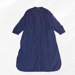 【美品】Theory⭐️バンドカラーシャツ ウォッシャブル ネイビー ノーカラー 2025年最新】theory セオリー バンドカラーの人気アイテム
