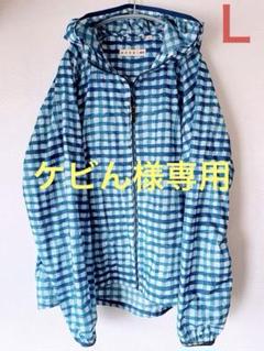 Lサイズ★パーカー★UNIQLO MARNI ユニクロ マルニ ブルー マルニ UNIQLO ポケッタブルパーカー XXL ユニクロ MARNI - メルカリ