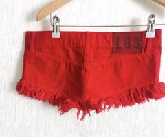 【美品】L.G.B フリンジショートパンツ　25