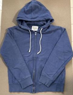 チャンピオン champion パーカー ジップアップ ブルー S