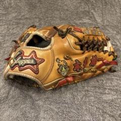 本多雄一選手 実使用グローブ プロ支給品 久保田スラッガー m36802105498_1.jpg?1752592252