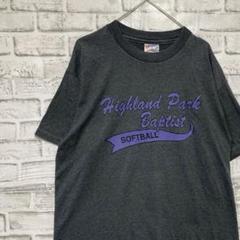 USA製90sヴィンテージTシャツ！シングルステッチ　グレー半袖古着　L77