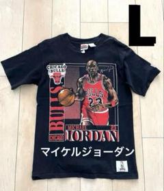 NUTMEG マイケルジョーダン Tシャツ L CHICAGO BULLS 古着のサムネイル