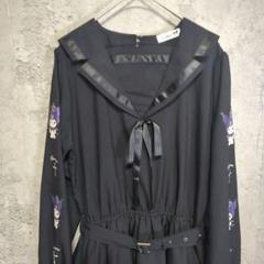 新品 月夜のメロクロセーラー襟 チュニック 姫系 リボン アベイル