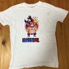 ドラゴンボール Tシャツ ホワイト シミあり 悟空　亀仙人　鳥山明