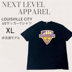 NEXT LEVEL ルイビルCITYロゴT XL 黒 USA製 スト系
