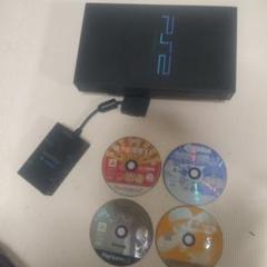 PlayStation 2 本体 マルチタップ ゲーム4枚セット難アリ品