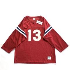 collegiate pacific 七分袖 フットボールTシャツ ヴィンテージ 70s USA製 Collegiate Pacific ビンテージ カレッジ プリント