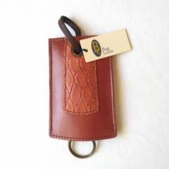新品未使用 Bag Liore バグリオ レザーキーケース クロコ