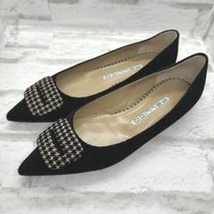 極美品 ペリーコ フラット シューズ ポインテッドトゥ 千鳥柄 37 1/2 m36831591609_1.jpg?1716982719