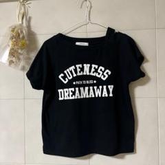 キッズ半袖Tシャツ　ブラック160cm