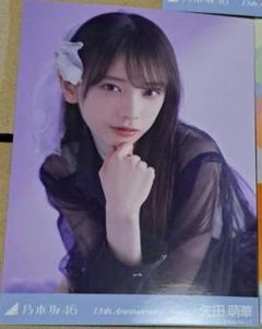 乃木坂46 矢田萌華『13周年記念』レア座りヨリ、ヒキ写真 乃木坂46 矢田萌華 13th 生写真 レア座りヨリ