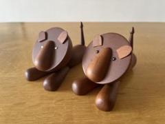 美品 千趣会 木製人形 動物 こけし ロイヤルペット ベルメゾン