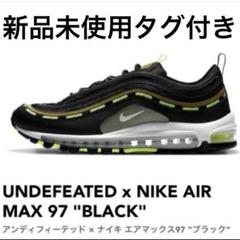 新品未使用UNDEFEATED x NIKE AIR MAX97 "BLACK"のサムネイル