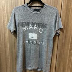 新品 MARCJACOBS BRANDON USA製 表記M グレーTシャツ トップス