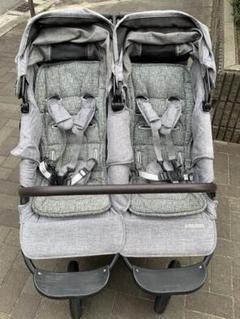 【美品】エアバギー ココダブル 双子・年子用ベビーカー