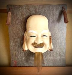 日本 工芸 歌舞伎面 陶器 / サイズ 縦45cm 横39cm 日本 工芸 歌舞伎面 陶器 / サイズ 縦45cm 横39cm