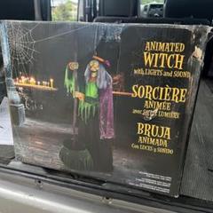 ハロウィン　魔女　180㎝　目が光ってしゃべる　コストコ購入 ハロウィン 魔女 180㎝ 目が光ってしゃべる コストコ購入 - メルカリ
