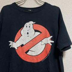 00s Y2K ゴーストバスターズ 黒 公式 コロンビア Tシャツ