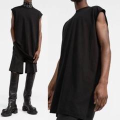 美品♦️RickOwens♢21SS Tarp T XS BA タンクトップ