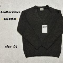 【最終値下げ　新品未使用】Another Office☆ニット☆01☆チャコール